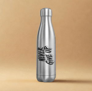 DOUBLE-WALLED STAINLESS STEEL WATER BOTTLE