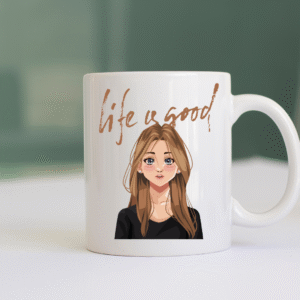 DESIGN PRINTED GIRLISH MUGS