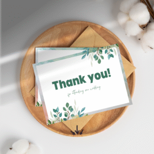 Premium Gloss Thank you Cards