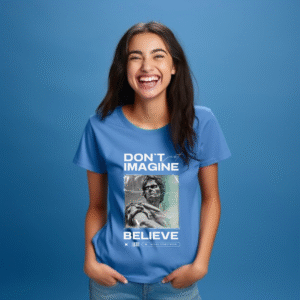 Neo-Classical Streetwear Tee | "Don't Just Imagine"