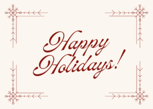 Happy Holidays Cards