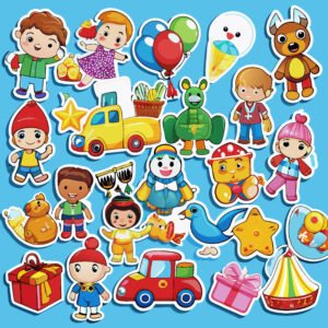 Premium Matte Kiss-Cut Vinyl Sticker | 3x4” | Kids Sticker